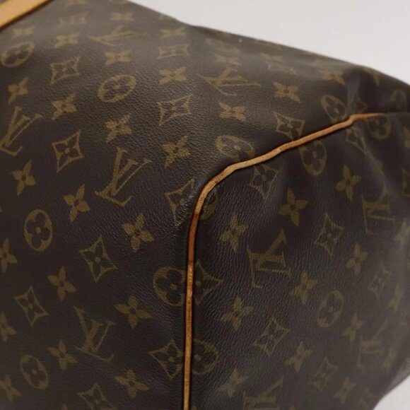 LOUIS VUITTON Monogram Keepall 55 Boston Bag M41424 LV Auth ar13527 - Picture 4 of 16